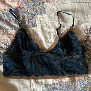 Free people intimately lace sheer bralette
